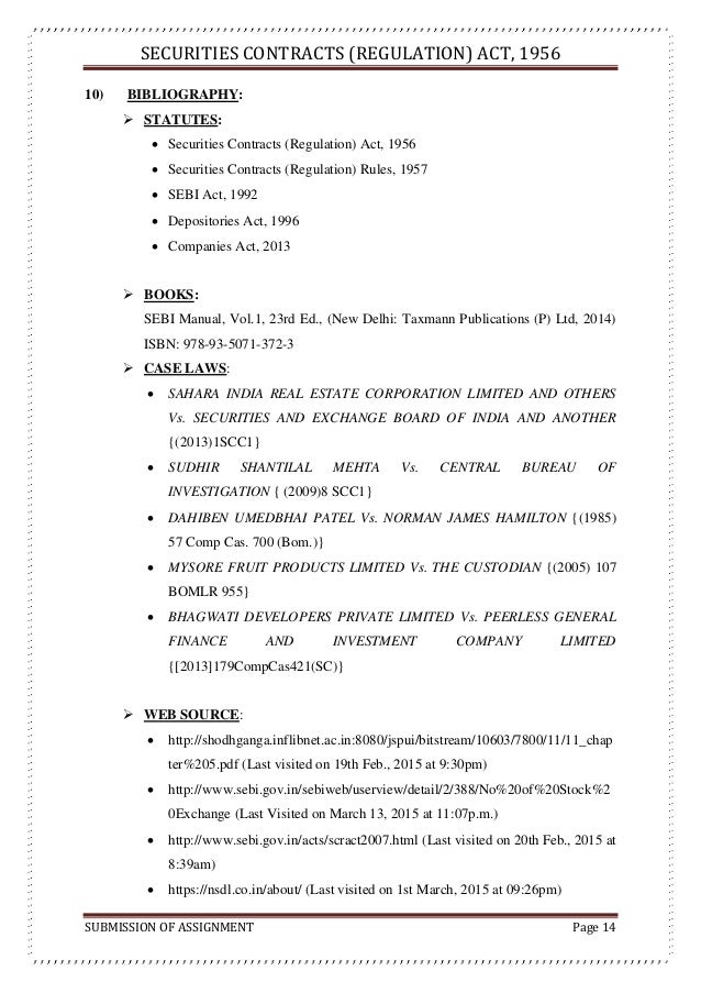Securities Act 2015 Pdf